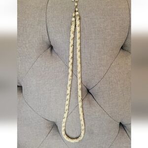 Estate Find Vintage Twisted Faux Pearl Necklace
